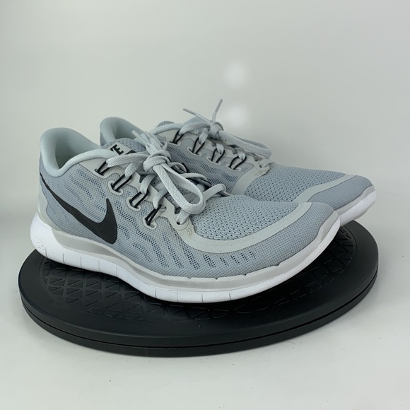 Nike Free 5.0 Gray/White Athletic Running Shoes 724383-003 Women's Size 10.5 - Picture 3 of 12